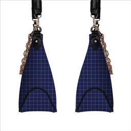 ScotsTee Shop Scottish Kirkcaldy Tartan Handbag Women's Shoulder Bag With Chain