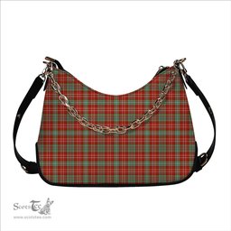 ScotsTee Shop Scottish Ogilvie (Ogilvy) Ancient Tartan Handbag Women's Shoulder Bag With Chain