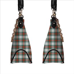 ScotsTee Shop Scottish MacBeth Dress  Ancient Tartan Handbag Women's Shoulder Bag With Chain