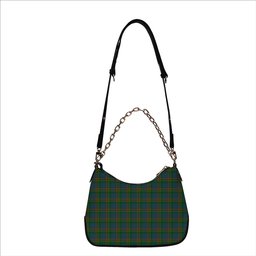 ScotsTee Shop Scottish Yorkland Tartan Handbag Women's Shoulder Bag With Chain