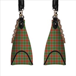 ScotsTee Shop Scottish Muirhead Ancient Tartan Handbag Women's Shoulder Bag With Chain