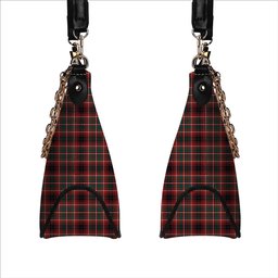 ScotsTee Shop Scottish Innes of Cowie Modern Tartan Handbag Women's Shoulder Bag With Chain