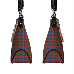 ScotsTee Shop Scottish McColl Old Ancient Tartan Handbag Women's Shoulder Bag With Chain