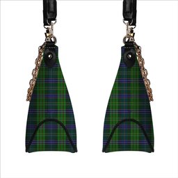 ScotsTee Shop Scottish Young, Melvina Tartan Handbag Women's Shoulder Bag With Chain
