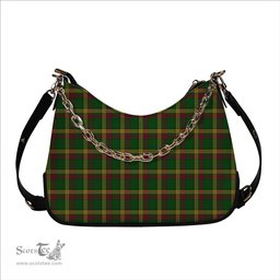 ScotsTee Shop Scottish MacMillan Anc Clans Originaux Tartan Handbag Women's Shoulder Bag With Chain