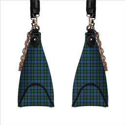 ScotsTee Shop Scottish MacWilliam (Williamson) Modern Tartan Handbag Women's Shoulder Bag With Chain