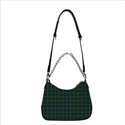 ScotsTee Shop Scottish Maitland Chief Tartan Handbag Women's Shoulder Bag With Chain