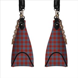 ScotsTee Shop Scottish Wishart Dress Ancient Tartan Handbag Women's Shoulder Bag With Chain