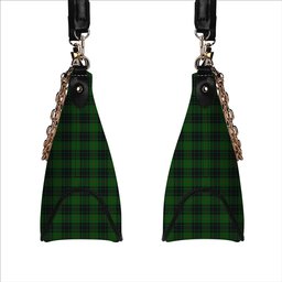 ScotsTee Shop Scottish MacKinross Tartan Handbag Women's Shoulder Bag With Chain