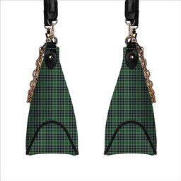 ScotsTee Shop Scottish McDonald Lord of the Isles Hunting Modern Tartan Handbag Women's Shoulder Bag With Chain