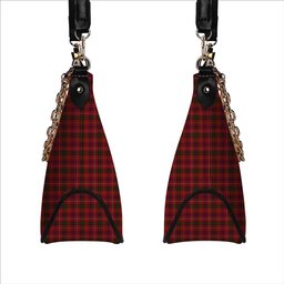 ScotsTee Shop Scottish MacRae of Inverinate Tartan Handbag Women's Shoulder Bag With Chain