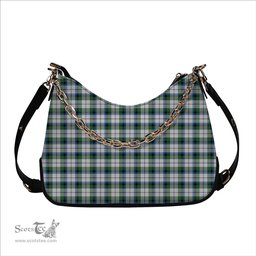 ScotsTee Shop Scottish Mcnaghten Dress Ancient Tartan Handbag Women's Shoulder Bag With Chain