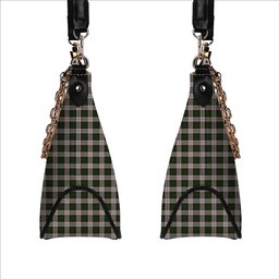 ScotsTee Shop Scottish McKinnon Dress Tartan Handbag Women's Shoulder Bag With Chain
