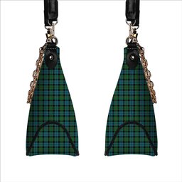 ScotsTee Shop Scottish McEwan Ancient Tartan Handbag Women's Shoulder Bag With Chain
