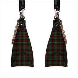 ScotsTee Shop Scottish MacDiarmid 3 Tartan Handbag Women's Shoulder Bag With Chain