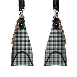 ScotsTee Shop Scottish McNaughton Dress Modern Tartan Handbag Women's Shoulder Bag With Chain