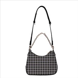 ScotsTee Shop Scottish McPherson Dress Ancient Tartan Handbag Women's Shoulder Bag With Chain
