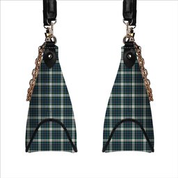 ScotsTee Shop Scottish McInnes Dress Modern Tartan Handbag Women's Shoulder Bag With Chain