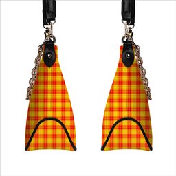 ScotsTee Shop Scottish MacMillan Tartan Handbag Women's Shoulder Bag With Chain