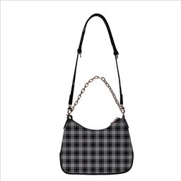 ScotsTee Shop Scottish Moffat Ancient Tartan Handbag Women's Shoulder Bag With Chain