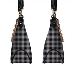ScotsTee Shop Scottish Moffat Ancient Tartan Handbag Women's Shoulder Bag With Chain