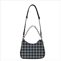 ScotsTee Shop Scottish MacKenzie Dress 3 Tartan Handbag Women's Shoulder Bag With Chain