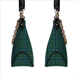ScotsTee Shop Scottish Hope Vere Ancient Clan Tartan Handbag Women's Shoulder Bag With Chain