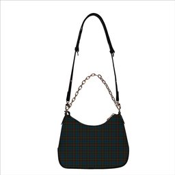 ScotsTee Shop Scottish McConnell Tartan Handbag Women's Shoulder Bag With Chain
