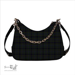 ScotsTee Shop Scottish Humphries Tartan Handbag Women's Shoulder Bag With Chain
