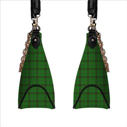 ScotsTee Shop Scottish Leach Hunting Tartan Handbag Women's Shoulder Bag With Chain