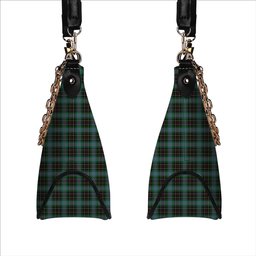 ScotsTee Shop Scottish Hislop Hunting Tartan Handbag Women's Shoulder Bag With Chain