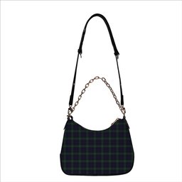 ScotsTee Shop Scottish Hardie Tartan Handbag Women's Shoulder Bag With Chain