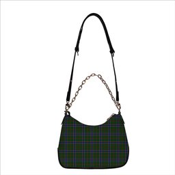 ScotsTee Shop Scottish Ogilvy Hunting 1 Tartan Handbag Women's Shoulder Bag With Chain