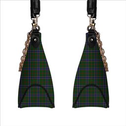 ScotsTee Shop Scottish Ogilvy Hunting 1 Tartan Handbag Women's Shoulder Bag With Chain