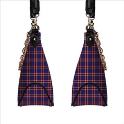 ScotsTee Shop Scottish Laing of Archiestown Tartan Handbag Women's Shoulder Bag With Chain