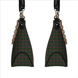 ScotsTee Shop Scottish McFarland Hunting Tartan Handbag Women's Shoulder Bag With Chain