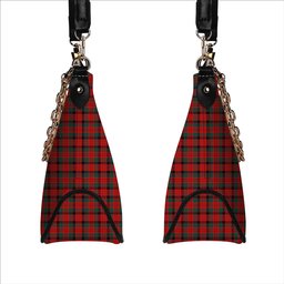 ScotsTee Shop Scottish MacNeacail Modern Tartan Handbag Women's Shoulder Bag With Chain