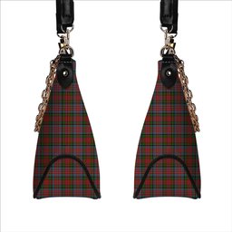 ScotsTee Shop Scottish Wilsons 043 Tartan Handbag Women's Shoulder Bag With Chain