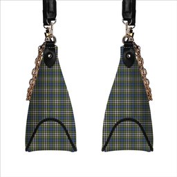 ScotsTee Shop Scottish MacDonell of Glengarry Dress Ancient Tartan Handbag Women's Shoulder Bag With Chain