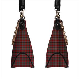 ScotsTee Shop Scottish MacDonald of Lochmaddy Tartan Handbag Women's Shoulder Bag With Chain