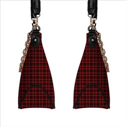 ScotsTee Shop Scottish Murray of Ochtertyre Tartan Handbag Women's Shoulder Bag With Chain