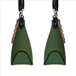 ScotsTee Shop Scottish McConnell Ancient Tartan Handbag Women's Shoulder Bag With Chain