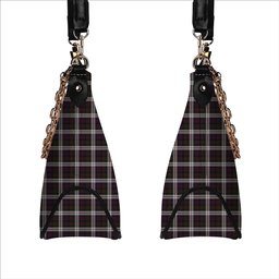 ScotsTee Shop Scottish McDonald Dress Tartan Handbag Women's Shoulder Bag With Chain