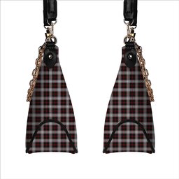 ScotsTee Shop Scottish Merrilees Tartan Handbag Women's Shoulder Bag With Chain