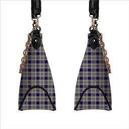 ScotsTee Shop Scottish Livingstone Dress Tartan Handbag Women's Shoulder Bag With Chain