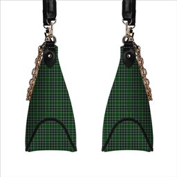 ScotsTee Shop Scottish MacDonald Lord of the Isles Hunting Tartan Handbag Women's Shoulder Bag With Chain