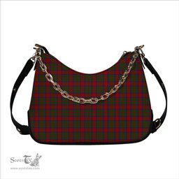 ScotsTee Shop Scottish MacKintosh Tartan Handbag Women's Shoulder Bag With Chain