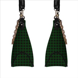 ScotsTee Shop Scottish Wallace Hunting Tartan Handbag Women's Shoulder Bag With Chain