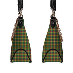 ScotsTee Shop Scottish McMillan Old Ancient Tartan Handbag Women's Shoulder Bag With Chain