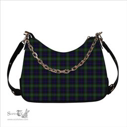 ScotsTee Shop Scottish MacCraig Tartan Handbag Women's Shoulder Bag With Chain